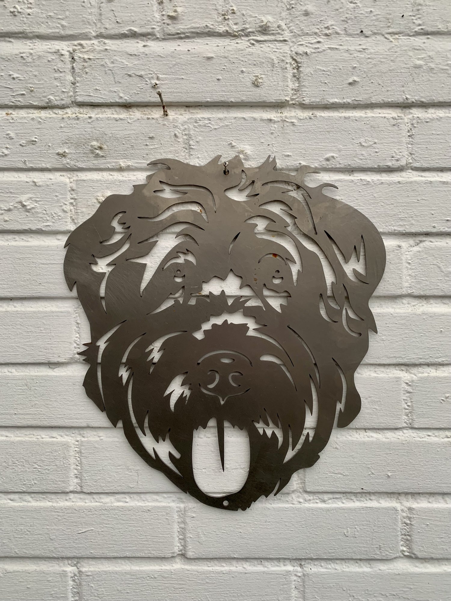 Bouvier des Flandres, Flanders Cattle Dog - Silver-plated key ring with a dog in a gift box, handbag decoration, backpack pendant by Art-Dog brand kopen vanaf een prijs van 19 Bouvier des Flandres, Flanders Cattle Dog - Silver-plated key ring with a dog in a gift box, handbag decoration, backpack pendant by Art-Dog brand kopen vanaf een prijs van 19